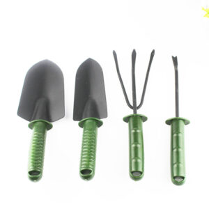 Four-Piece Gardening Tool Set with Ergonomic Handles
