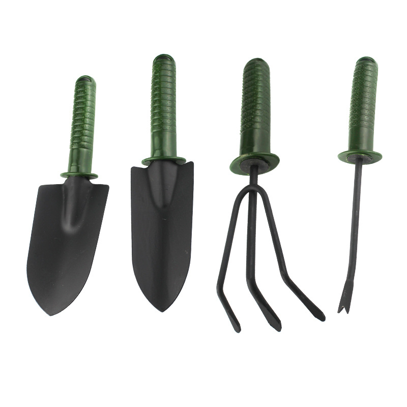 4-Piece Gardening Tool Set with Ergonomic Plastic Handles - Image 2
